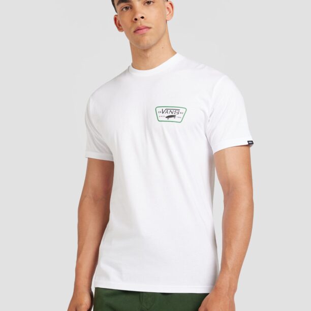 VANS Tricou  verde / negru / alb murdar preţ