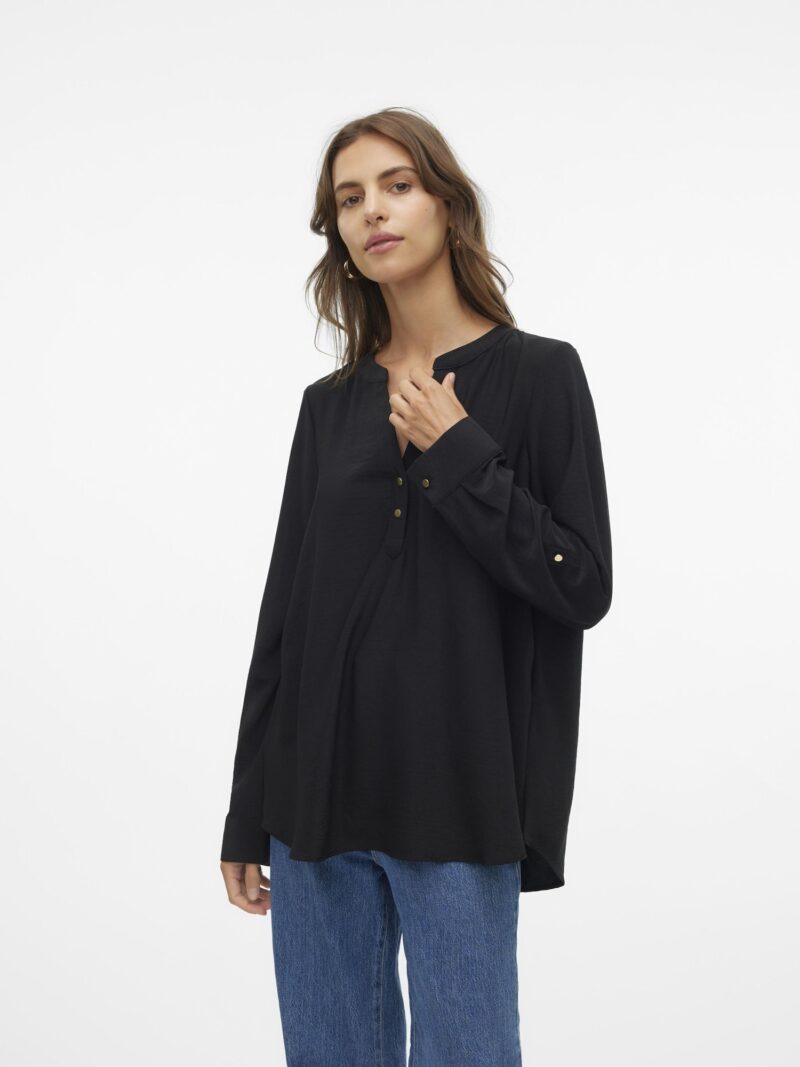 VERO MODA Bluză 'VMAni'  negru