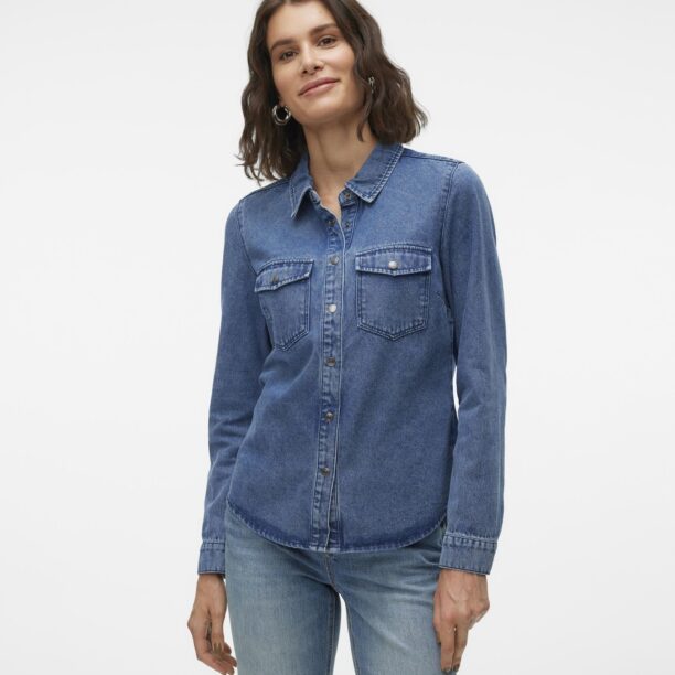 VERO MODA Bluză 'VMJennie'  albastru denim preţ