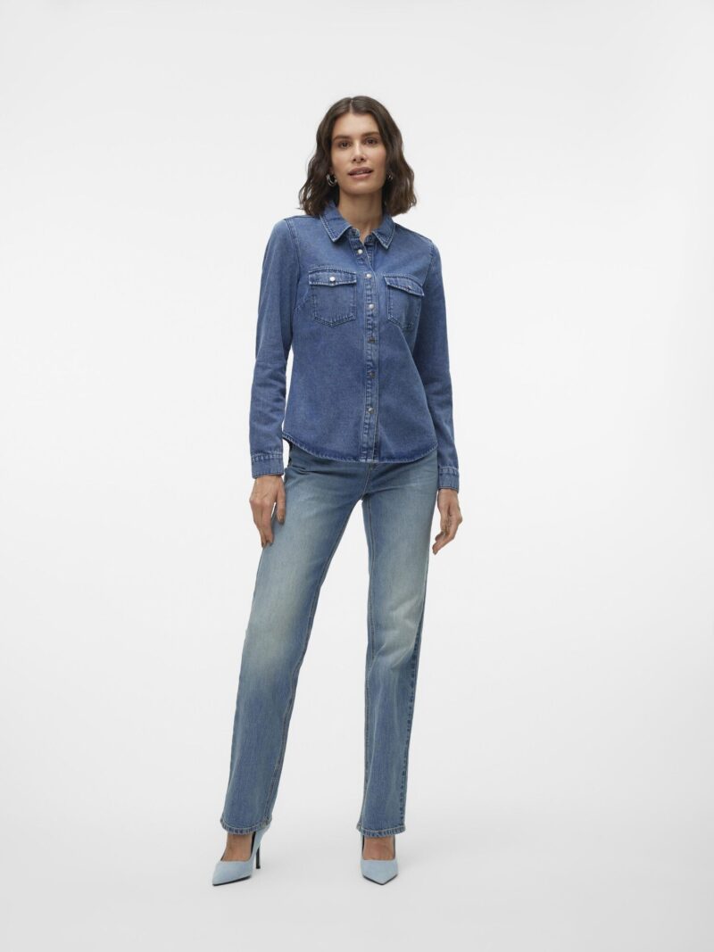 Preţ VERO MODA Bluză 'VMJennie'  albastru denim