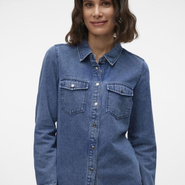 Original VERO MODA Bluză 'VMJennie'  albastru denim