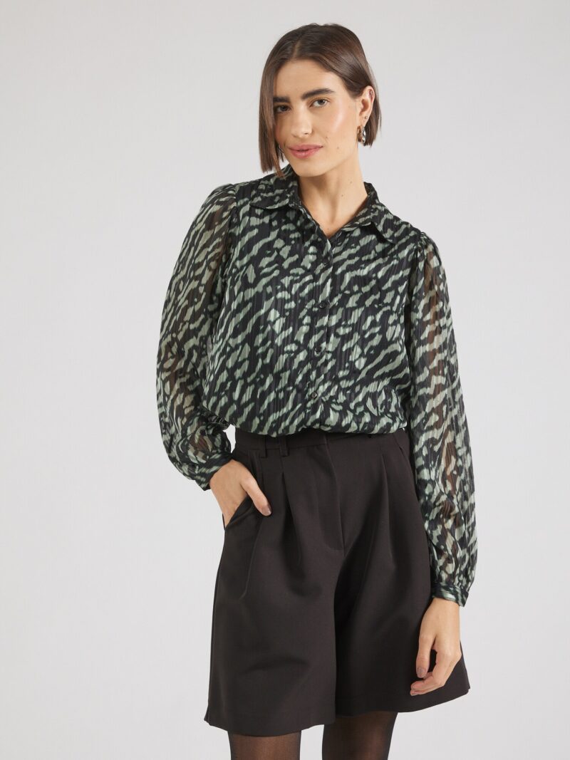 Cumpăra VERO MODA Bluză 'VMRIE'  verde pin / negru