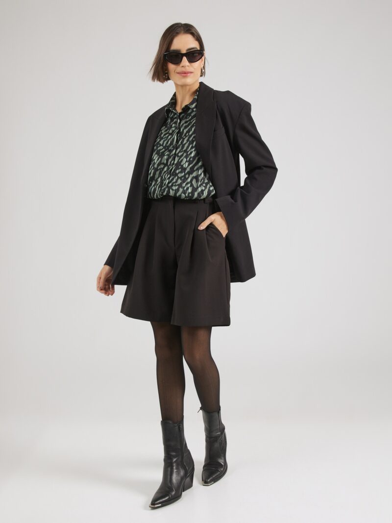 VERO MODA Bluză 'VMRIE'  verde pin / negru