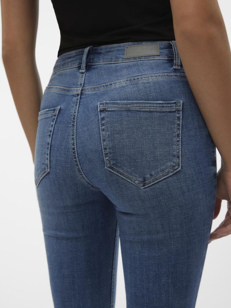 Original VERO MODA Jeans 'FLASH'  albastru / albastru denim