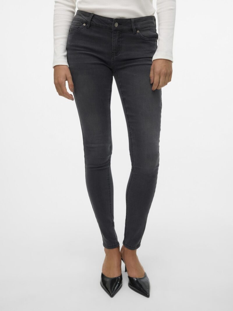 Original VERO MODA Jeans 'VMSYLVIA'  gri închis