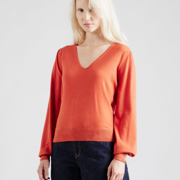 VERO MODA Pulover 'VMHOLLYKARIS'  roșu orange