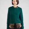 VERO MODA Pulover 'VMNOVAH'  verde închis