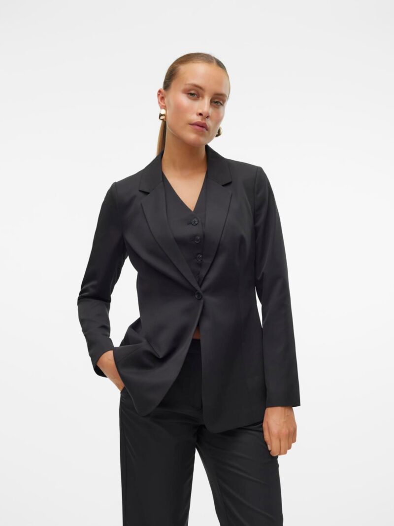 VERO MODA Sacou 'VMTARA'  negru