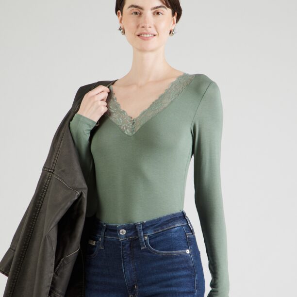 VERO MODA Tricou 'VMRosa'  verde închis