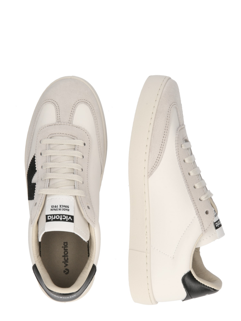 VICTORIA Sneaker low 'BERLIN CICLISTA'  gri deschis / negru / alb natural