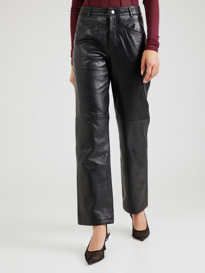 VILA ROUGE EDIT Pantaloni 'VILALA'  negru