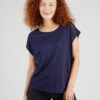 VILA Tricou 'VINOEL'  bleumarin