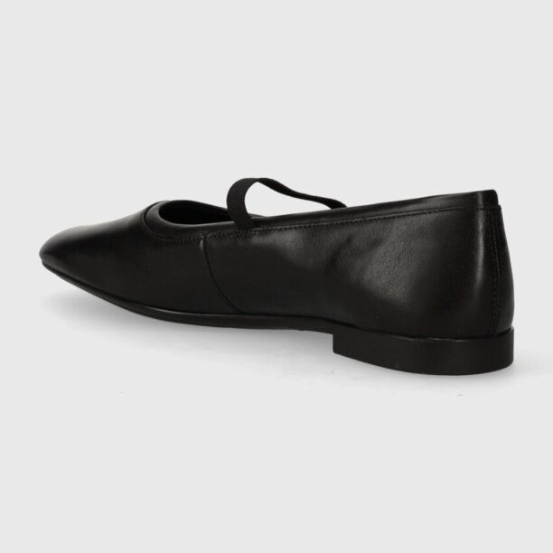 Vagabond Shoemakers balerini de piele SIBEL culoarea negru