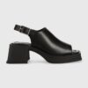 Vagabond Shoemakers sandale de piele HENNIE culoarea negru