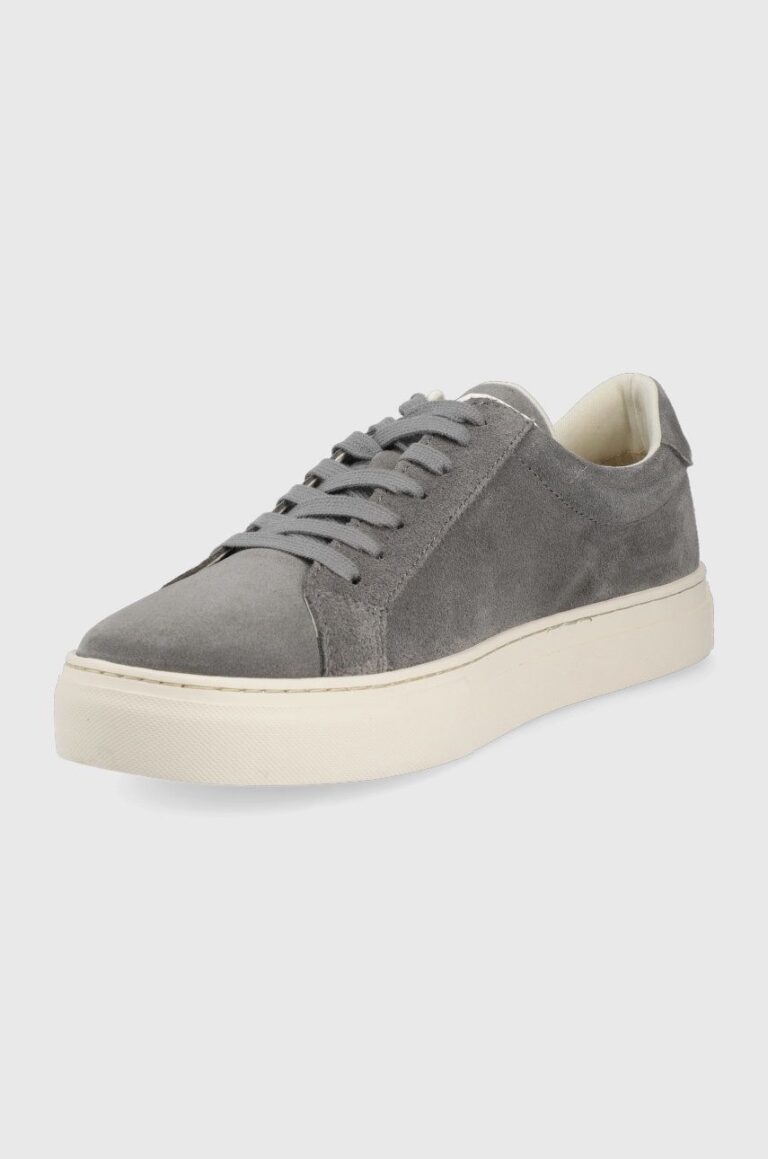 Vagabond Shoemakers sneakers din piele intoarsă PAUL 2.0 culoarea gri preţ