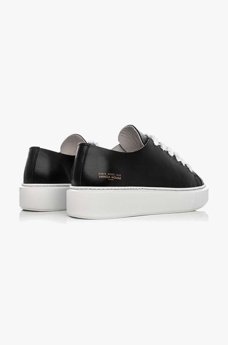 Vanda Novak sneakers din piele Grace culoarea negru preţ