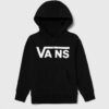 Vans bluza copii VN000AMHBLK1 VANS CLASSIC FZ culoarea negru