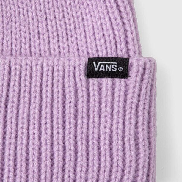 Vans caciula culoarea violet preţ