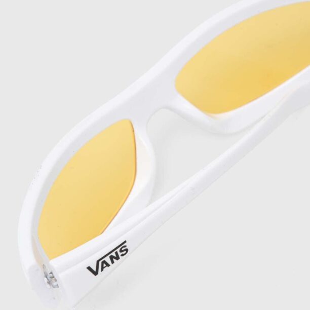 Vans ochelari de soare culoarea alb preţ