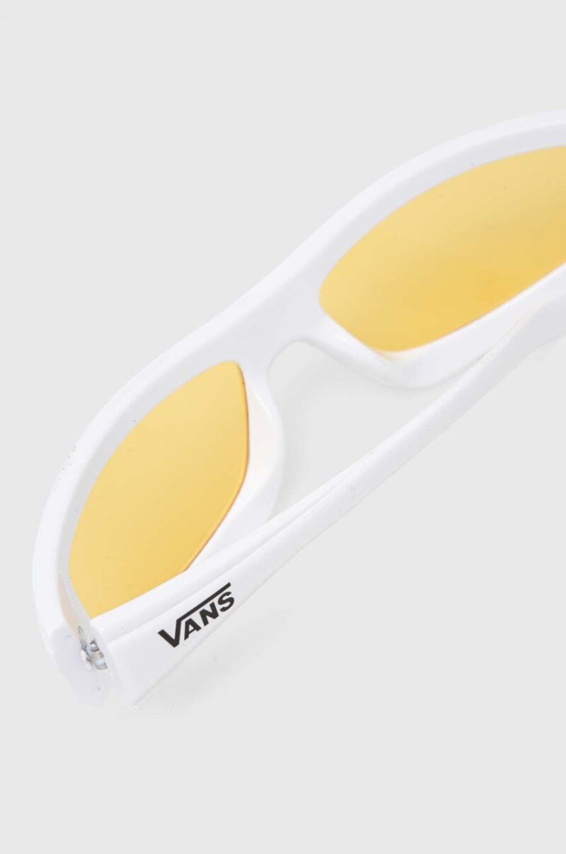 Vans ochelari de soare culoarea alb preţ