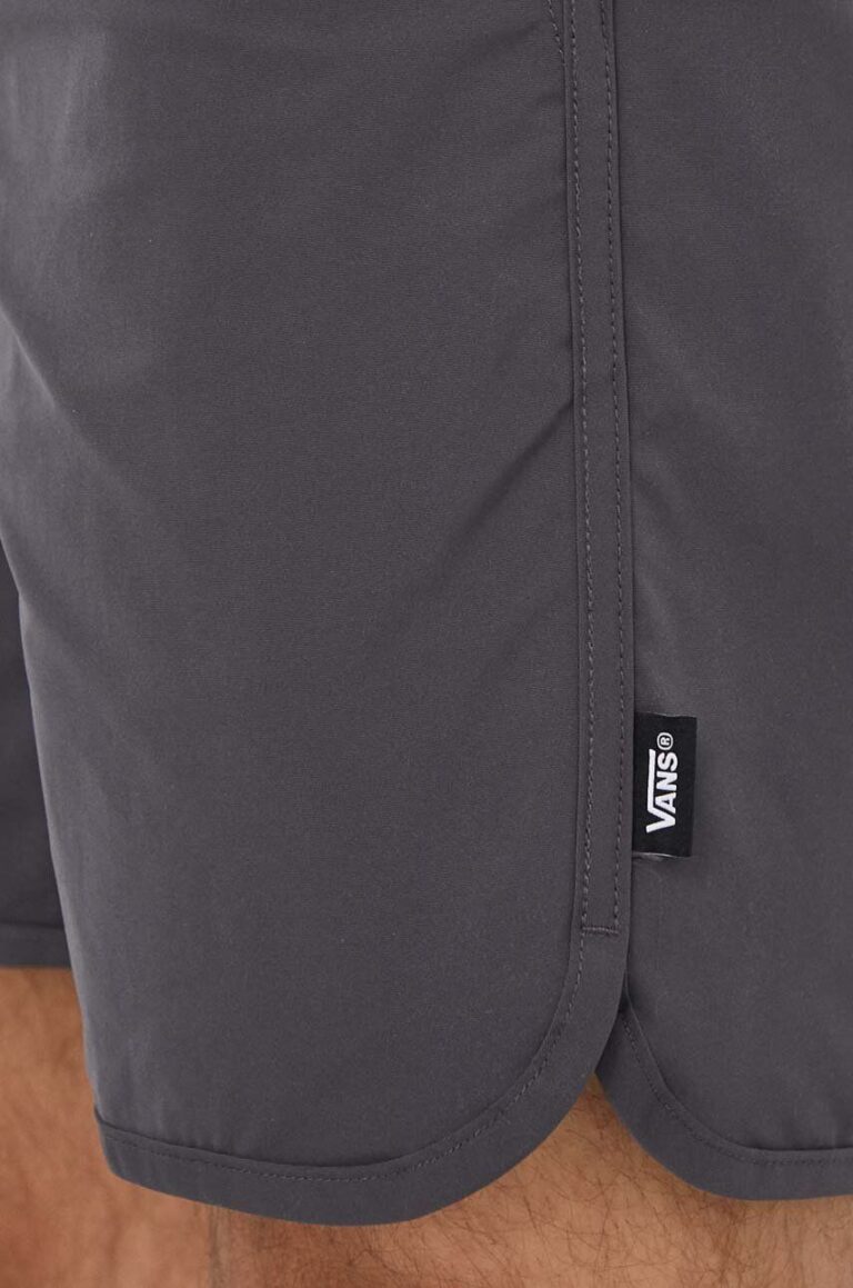 Vans pantaloni scurti de baie culoarea gri preţ