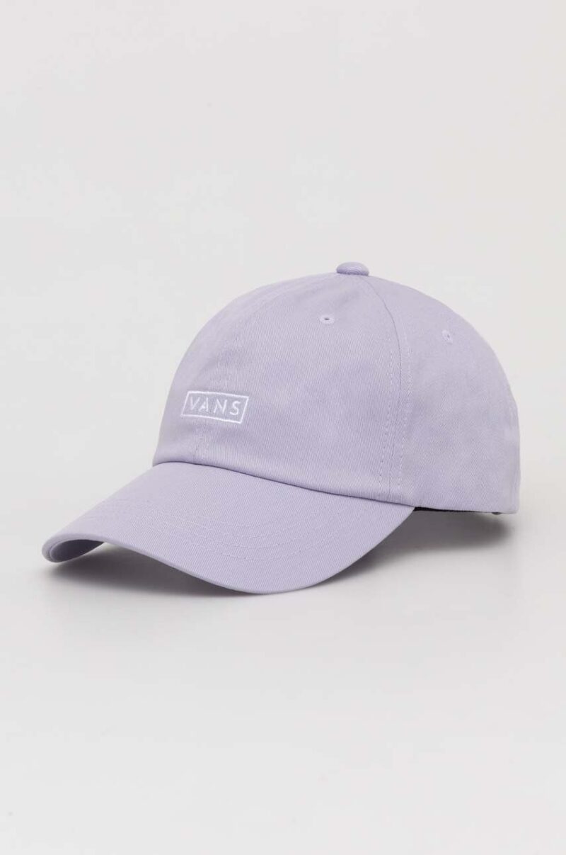 Vans șapcă de baseball din bumbac culoarea violet