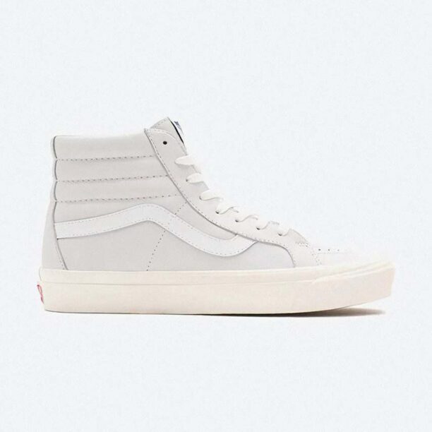 Vans sneakers din piele culoarea gri