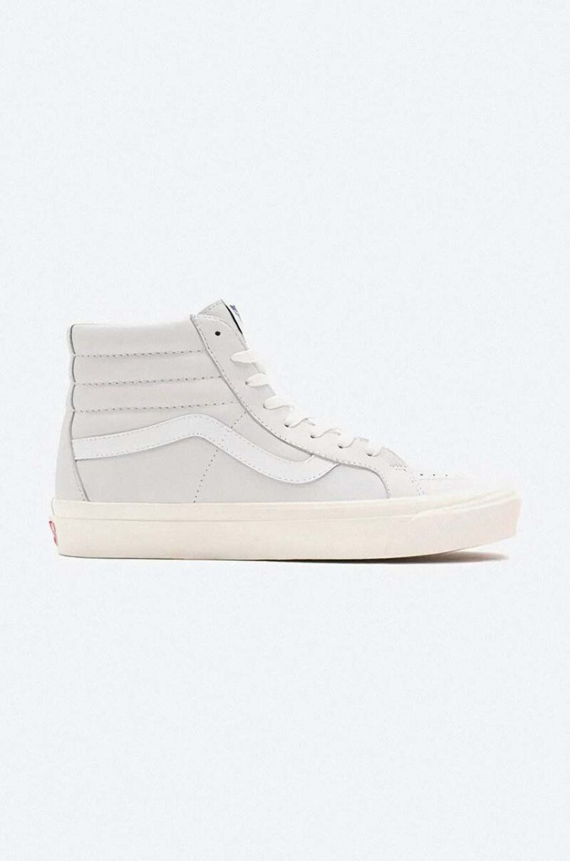 Vans sneakers din piele culoarea gri