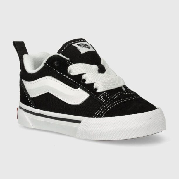 Vans tenisi copii Knu Skool Elastic Lace culoarea negru