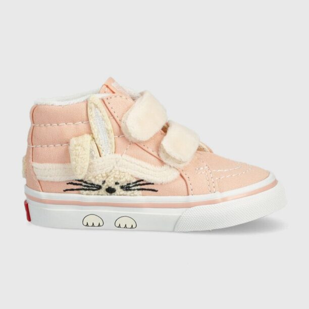 Vans tenisi copii SK8 Mid Reissue V Rabbit GARD PCHDS culoarea portocaliu