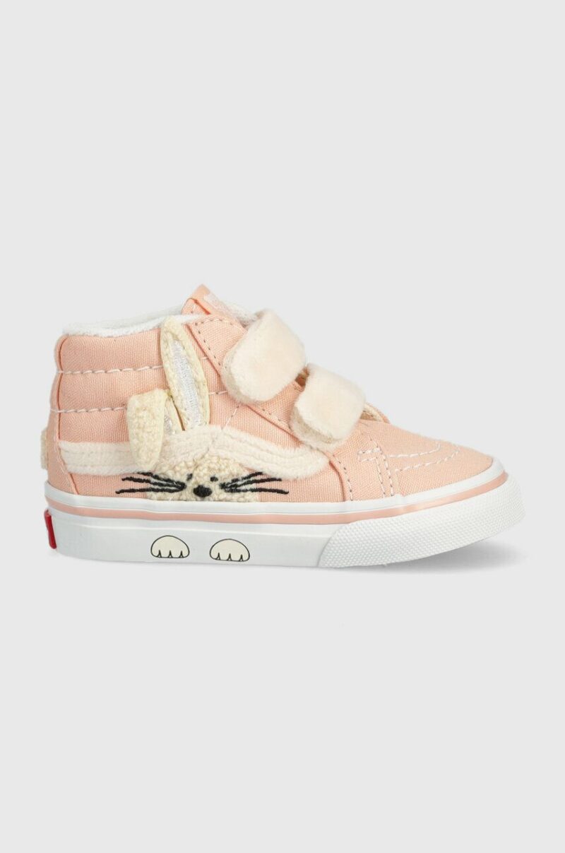 Vans tenisi copii SK8 Mid Reissue V Rabbit GARD PCHDS culoarea portocaliu