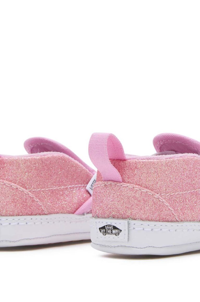 Vans tenisi copii Slip-On V Crib culoarea roz preţ