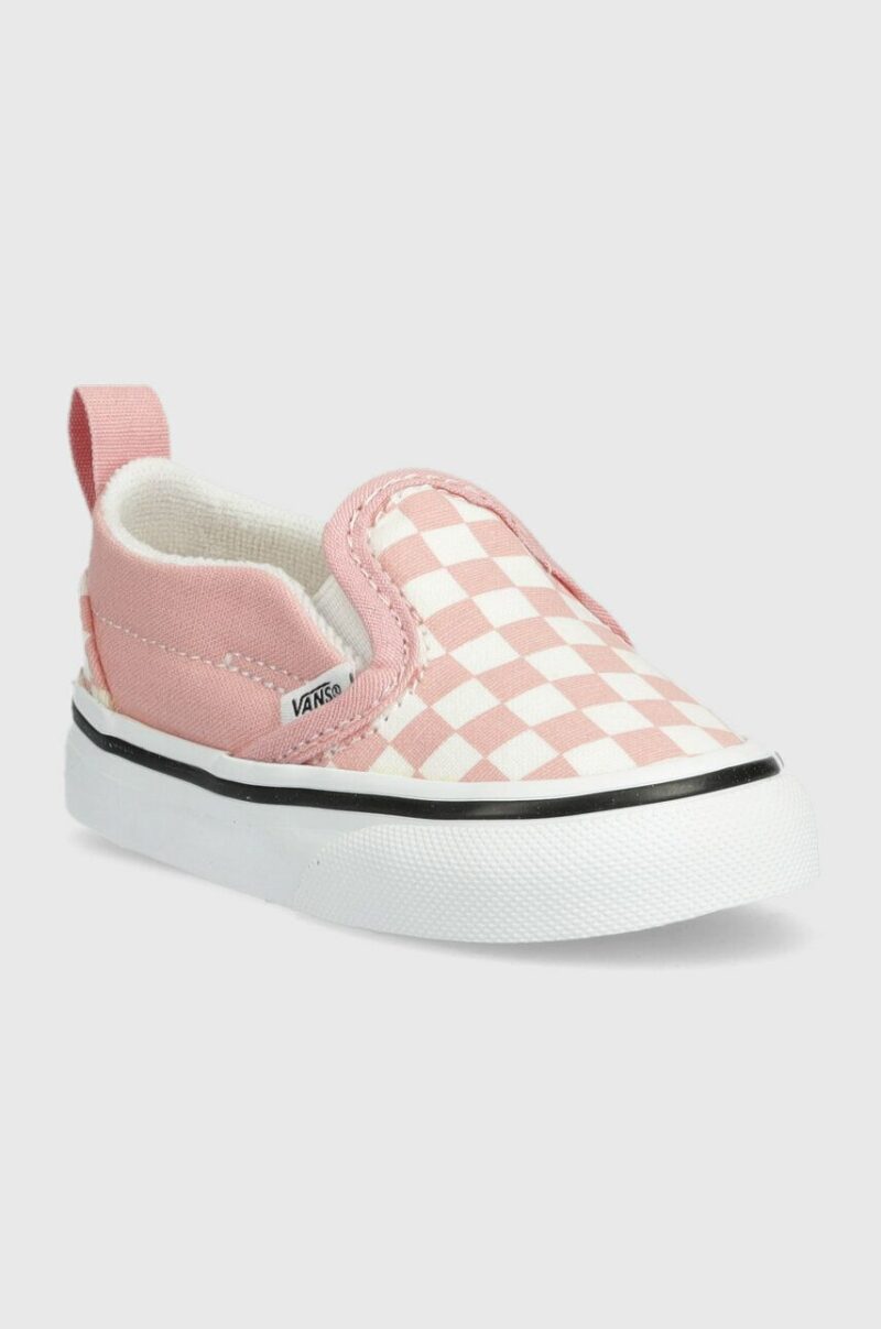 Vans tenisi copii TD Slip On V MDPIN culoarea roz preţ