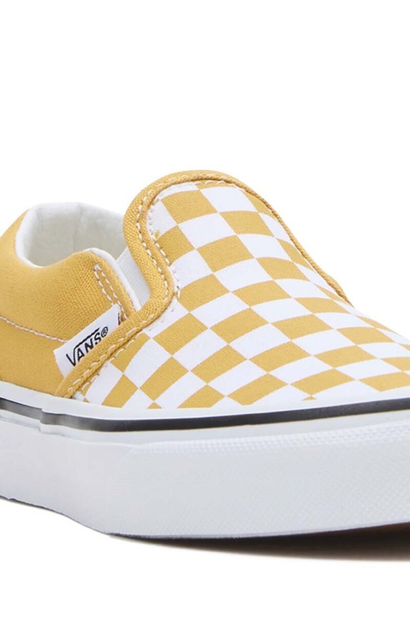 Vans tenisi copii UY Classic Slip-On culoarea galben preţ