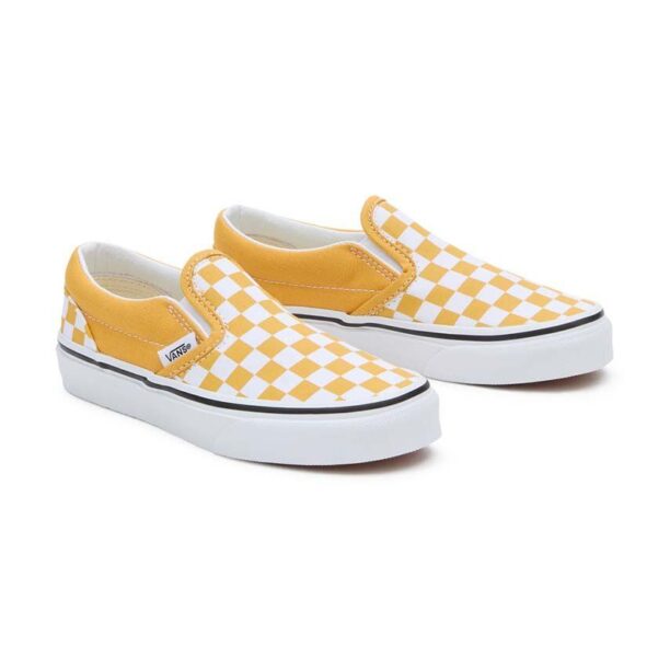 Vans tenisi copii UY Classic Slip-On culoarea galben