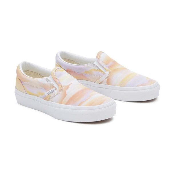 Vans tenisi copii UY Classic Slip-On culoarea portocaliu