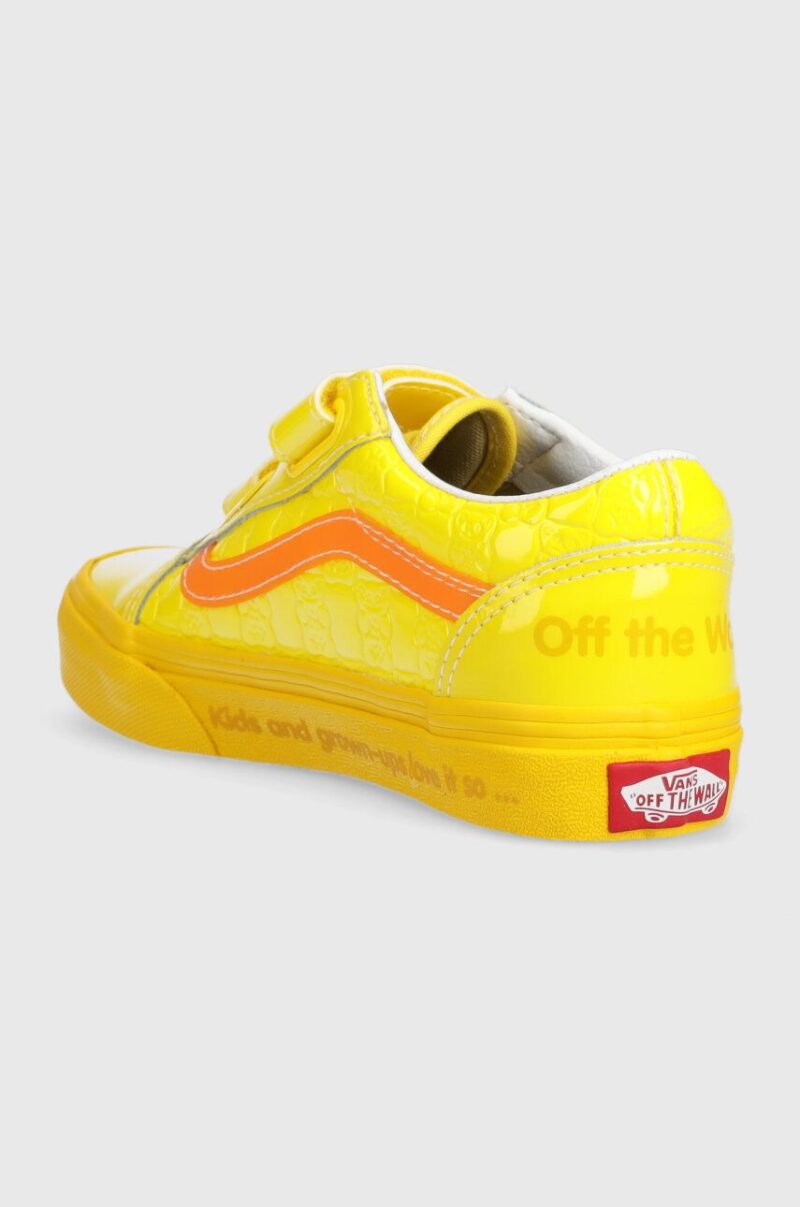 Vans tenisi copii UY Old Skool V HARB CHBD culoarea galben preţ