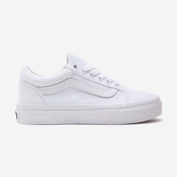 Vans tenisi copii UY Old Skool culoarea alb