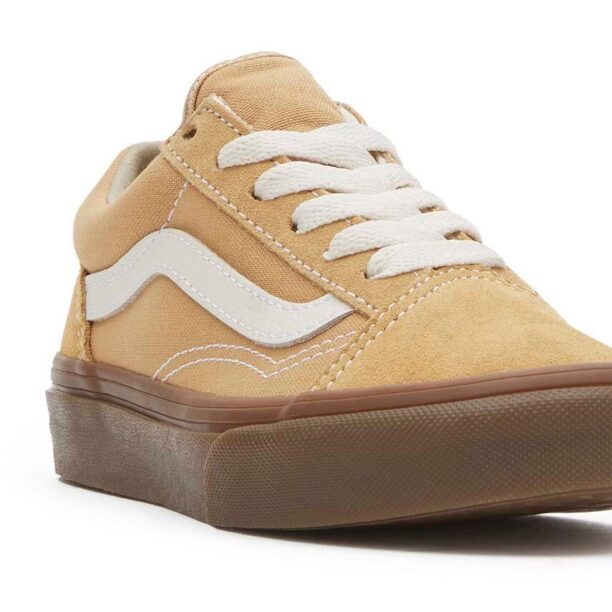 Vans tenisi copii UY Old Skool culoarea galben preţ