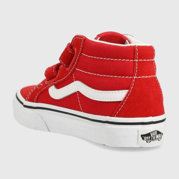 Vans tenisi copii UY SK8-Mid Reissue V FORMULA ONE/TRU culoarea rosu preţ