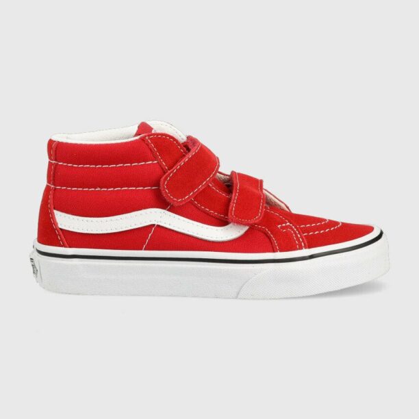 Vans tenisi copii UY SK8-Mid Reissue V FORMULA ONE/TRU culoarea rosu