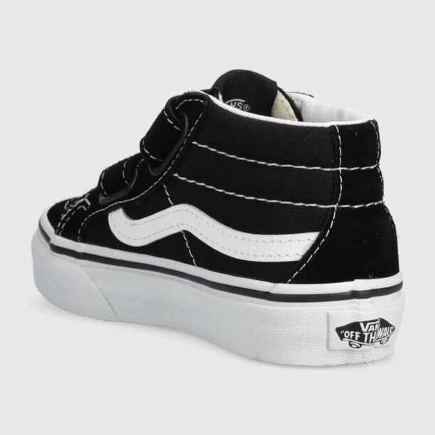 Vans tenisi copii UY SK8-Mid Reissue V VN00018TBD61 culoarea negru preţ