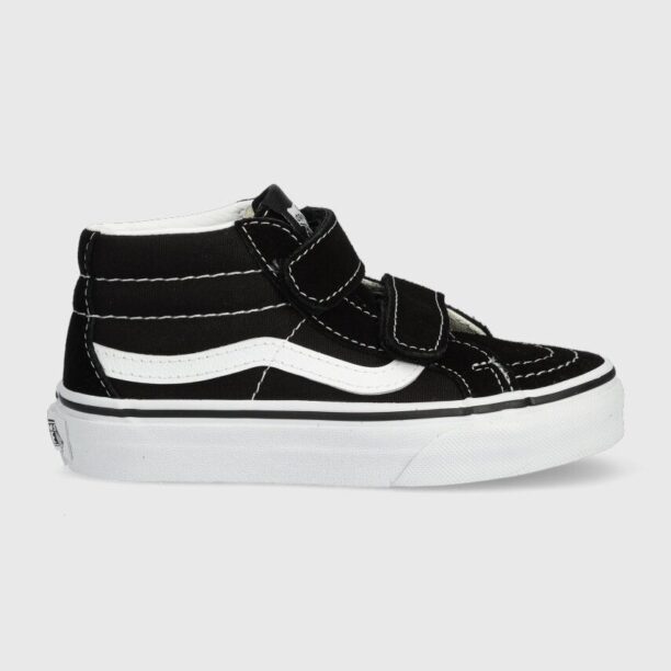 Vans tenisi copii UY SK8-Mid Reissue V VN00018TBD61 culoarea negru