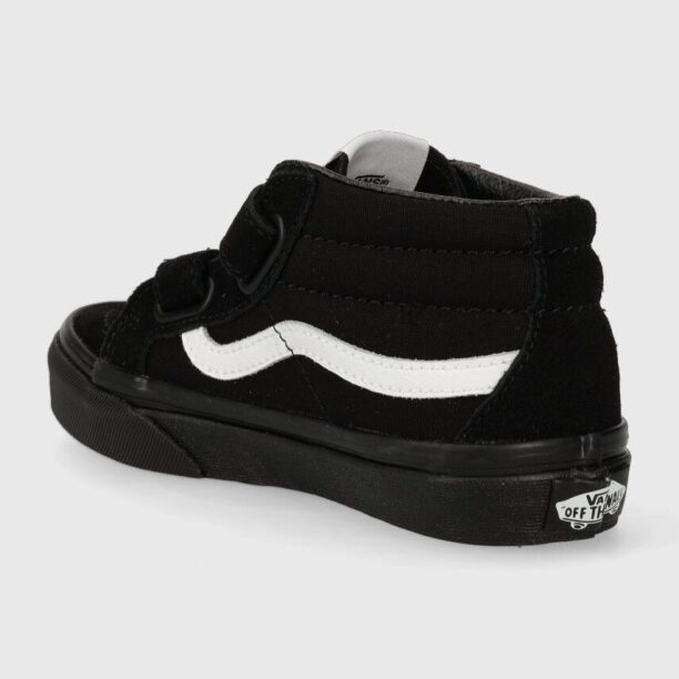 Vans tenisi copii UY SK8-Mid Reissue V culoarea negru preţ