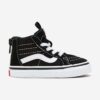 Vans tenisi copii VN000XG5 TD SK8-Hi Zip culoarea negru