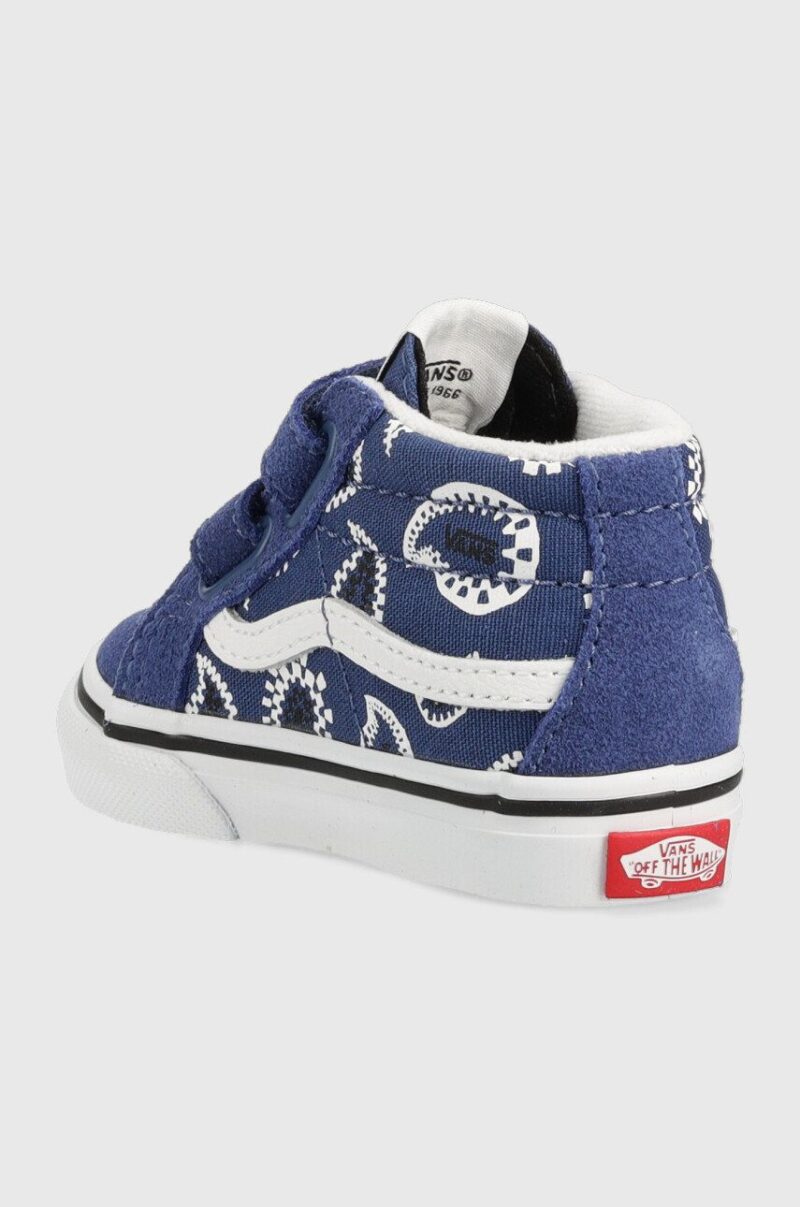 Vans tenisi copii culoarea albastru marin preţ