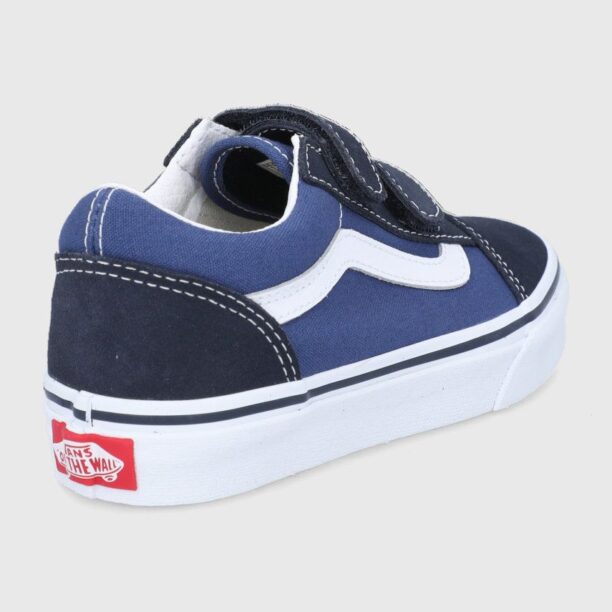 Vans tenisi copii culoarea albastru marin preţ