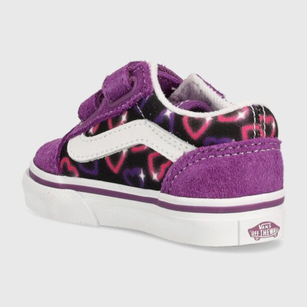 Vans tenisi copii culoarea violet preţ