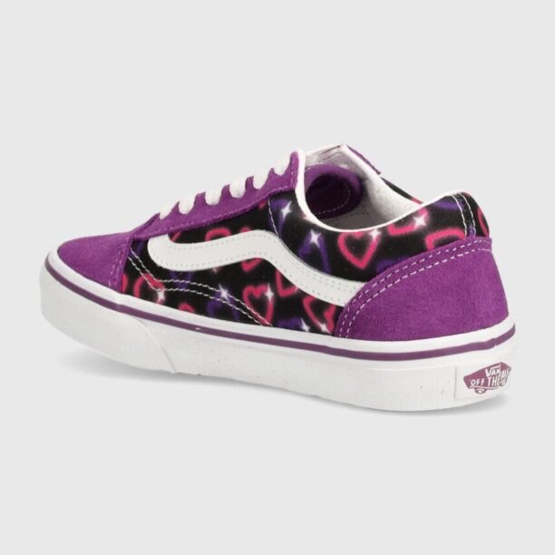 Vans tenisi copii culoarea violet preţ