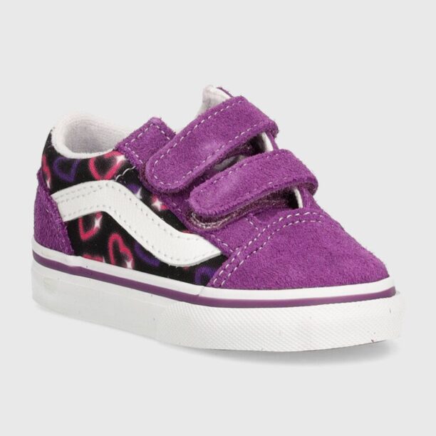 Vans tenisi copii culoarea violet